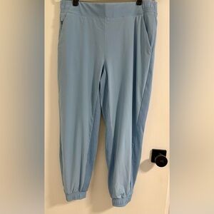 Athleta Brooklyn Lined Jogger Sky Blue 12P